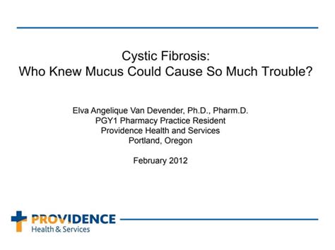 Cystic Fibrosis Student Version Ppt