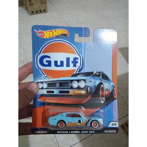Jual Hot Wheels Premium Car Culture Gulf Nissan Laurel Sgx Shopee Indonesia