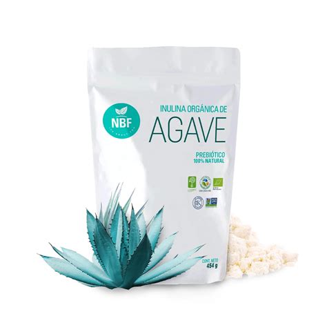 Inulina de Agave Orgánica 454gr NBF Market