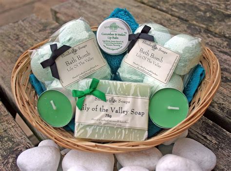 Bath Time Pamper Basket Lily Of The Valley Uk Health And Personal Care