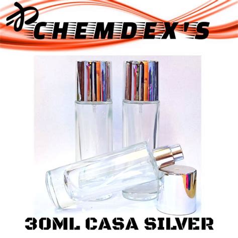 Jual Botol Parfum Casa Silver Ml Spray Botol Parfum Ml