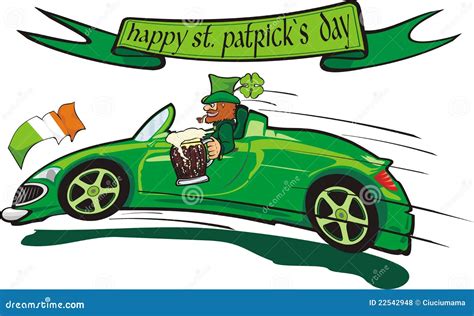 Leprechaun And Happy St. Patrick`s Day Royalty Free Stock Photos ...