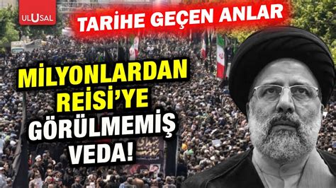 İran da milyonlar Reisi ye son vazifesini böyle yerine getirdi YouTube