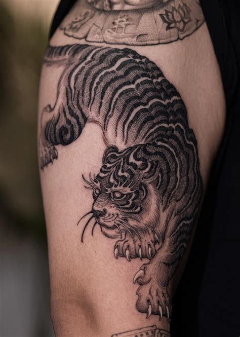 Tiger Tattoo Done In South Korea Rtattoodesigns