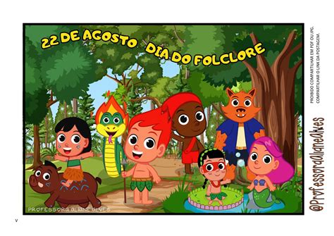 Painel Folclore Para Imprimir