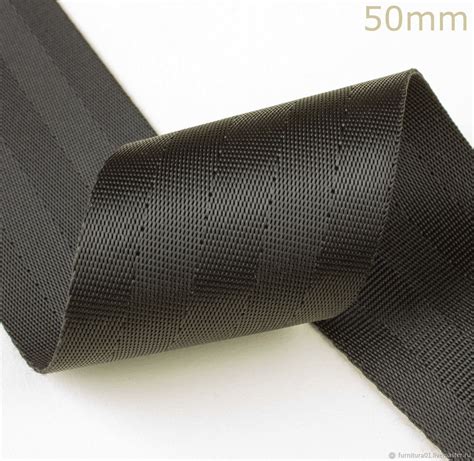 Стропа 50 мм ( 1048) синтетическая черная купить в интернет-магазине ...