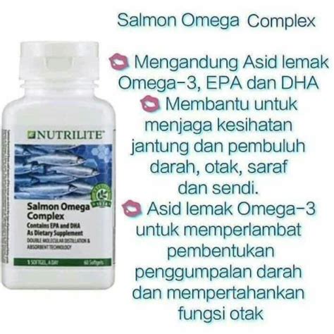 Nutrilite Salmon Omega Complex 1 Shopee Malaysia