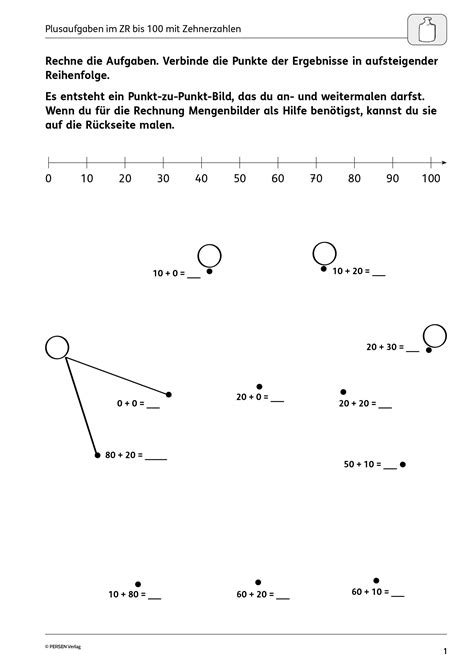 Grundschule Unterrichtsmaterial Mathematik Zahlenraum Bis 100 Plus Und