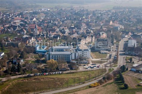 Luftbild Kehl Klinikgel Nde Des Krankenhauses Epilepsiezentrum Kork