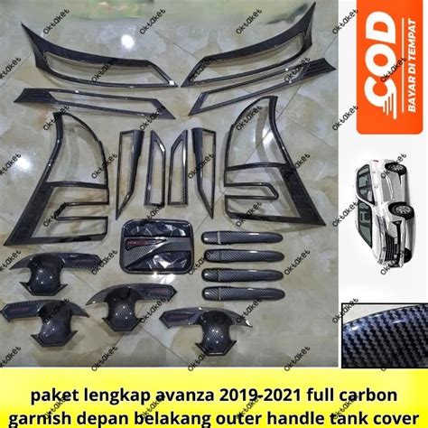 Jual Paket Lengkap Avanza Xenia Veloz Full Carbon