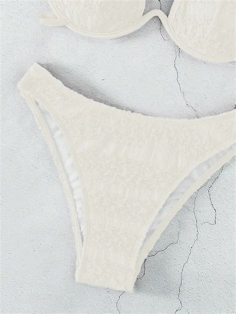 Swimsuit Simple And Sexy Bikini Sets Nylon Thong Tie Up Two Piece Bikinis Women Swimwear