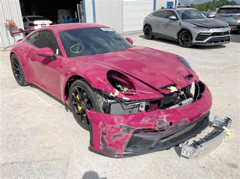 2022 Porsche 911 Gt3 Photos Tx Houston Repairable Salvage Car Auction On Sat Sep 17 2022