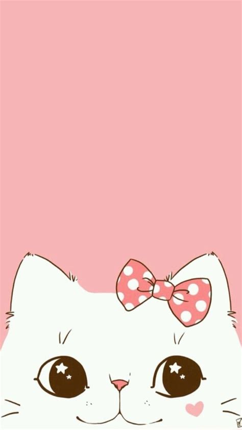 Cartoon Cat Mobile Wallpapers Wallpaper Cave