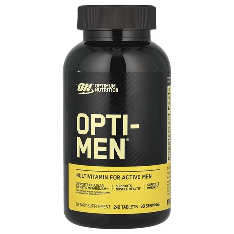 Mua Optimum Nutrition, Opti-Men®, Multivitamin For Active Men, 240 ...