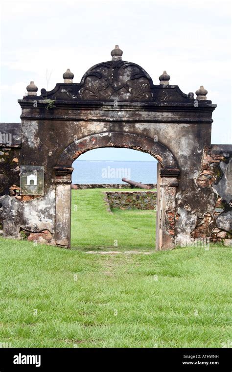 The Spanish Fort Fortalezza De Santa Barbara In Trujillo Honduras On