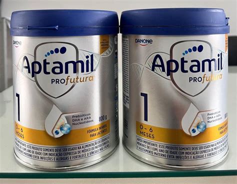 kit c 2 aptamil pro futura 1 800g cada danone Fórmula Infantil