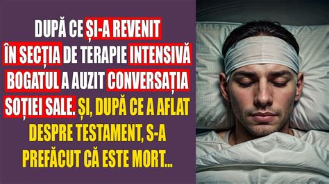 Dup Ce I A Revenit N Sec Ia De Terapie Intensiv Bogatul A Auzit