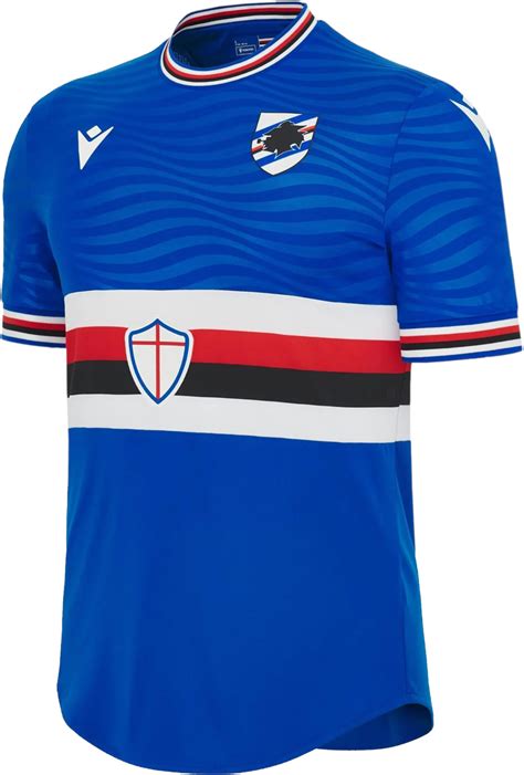 Dres Macron UC Sampdoria Jersey Home 2023 24 11teamsports Hr