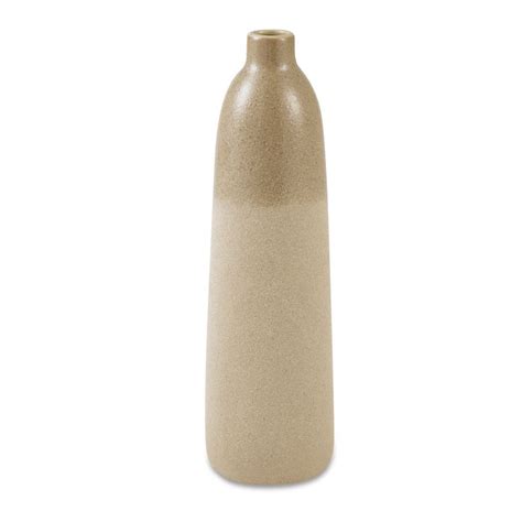 VASO GARRAFA EM CERAMICA NUDE 36cm Raffaello Presentes e Decorações A melhor loja online de decor
