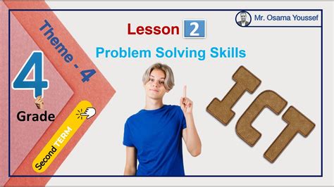 Ict Grade 4 Theme 4 Lesson 2 Problem Solving Skills Youtube