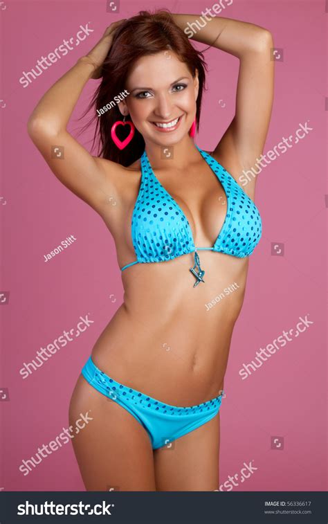 Beautiful Sexy Latin Bikini Girl Stock Photo Shutterstock
