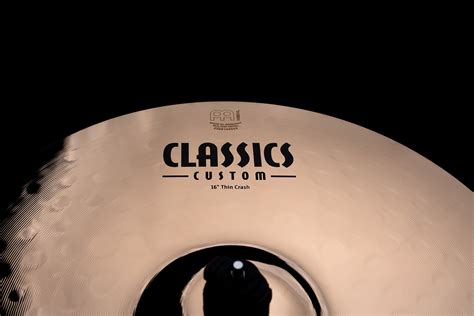 Meinl Cymbals Classics Custom Brilliant Thin Crash Cc Tc B