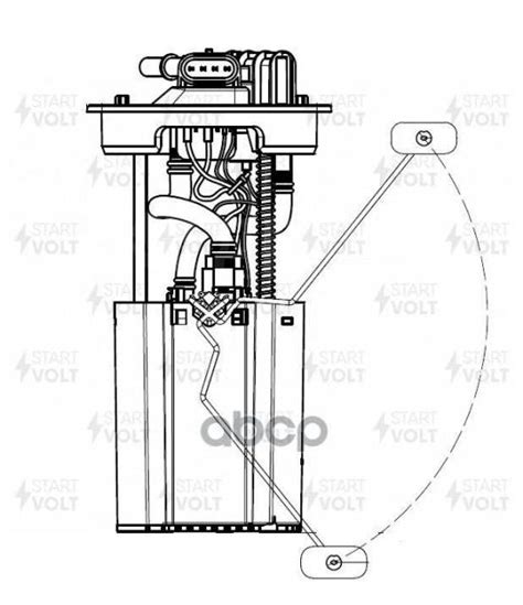 Купить Бензонасос В Сборе Geely Emgrand 09- Startvolt арт. SFM3001 в ...