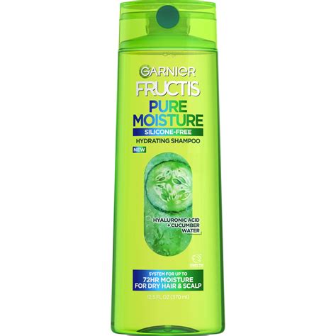 Garnier Fructis Pure Moisture Hydrating Shampoo With Hyaluronic Acid 125 Fl Oz