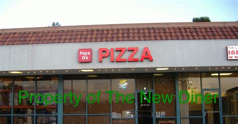 The New Diner: Papa G's Pizza-Closed