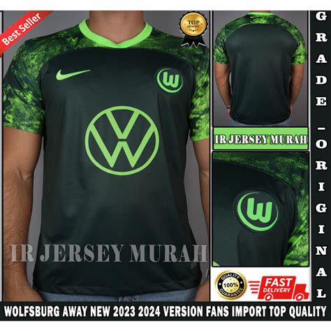 Jual Jersey Sepak Bola Wolfsburg Away Grade Ori Import Top