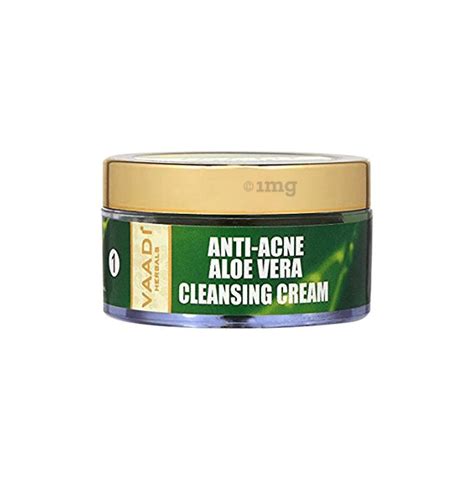 Vaadi Herbals Anti Acne Aloe Vera Cleansing Cream Buy Jar Of 50 0 Gm