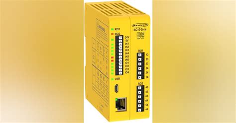 SC10 series safety controller/relay hybrid | Control Design