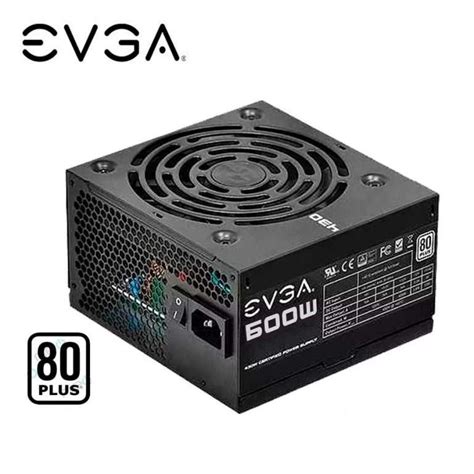 Fuente De Poder Atx Evga De W Reales Plus Conector Sata Ide Pci E