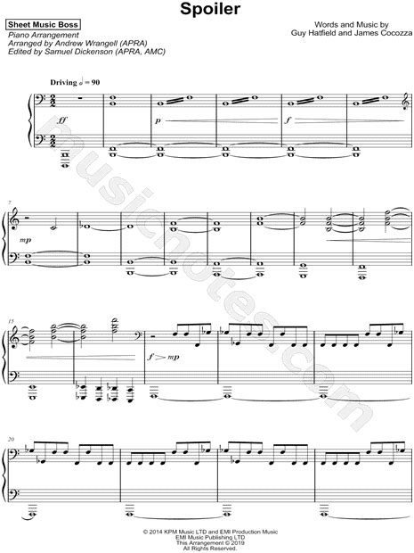 Dramatic Game Music on Piano, Vol. 2 by Sheet Music Boss Sheet Music Collection (Piano solo ...