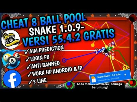 55 4 2 UPDATE SNAKE CHEAT 8 BALL POOL GRATIS TERBARU VERSI NEW 1 0 9