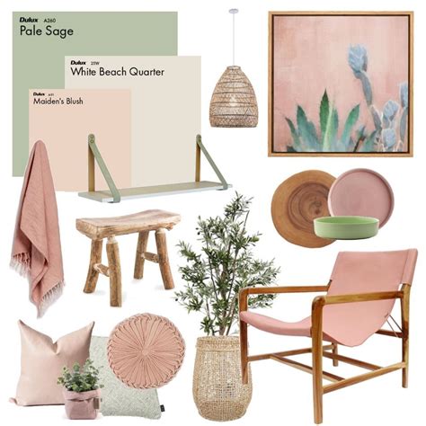 Sageblush Interior Design Mood Board By Thediydecorator In 2024