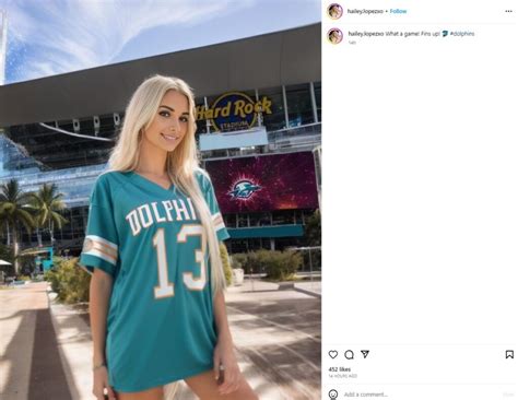 Hot Miami Dolphins Fan Discovered To Be AI Generated TMSPN