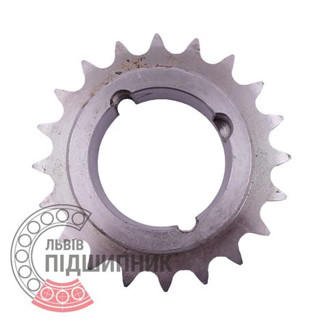 Звездочка Звездочка Z20 роликовой цепи 10B-1, шаг 15.875мм - под ...