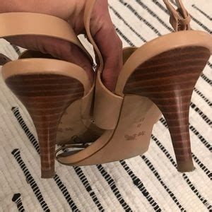 Coach Shoes Coach Millie Nude Dressy Sandals Heels Poshmark