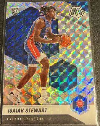 NBA 2020 Mosaic Basketball Isaiah Stewart Rookie Single Sports Card 223 ...