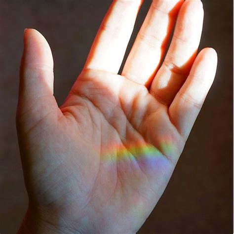 Helping Hand Holding A Rainbow By Nalinne Jones Helping Hands