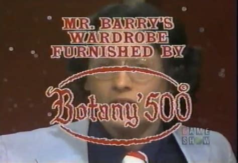 Classic Television Showbiz: Botany 500