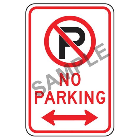 Reserved Parking Signs