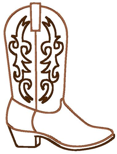 Cowboy Boot Outline Cowboy Boot Cake Cowboy Boot Tattoo Cowboy Boot