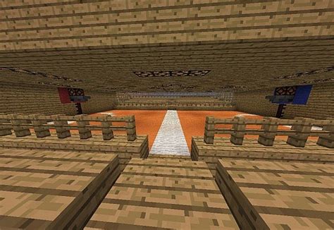 Basketball minigame Minecraft Map