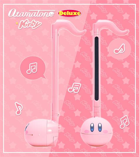 Otamatone Melody Special Edition Kirby Sintetizador Port Til De