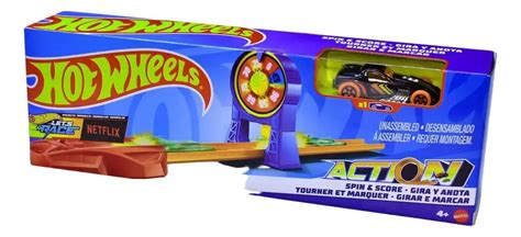 Hot Wheels Pista Lets Race Action Girar E Marcar Universo Hot Wheels