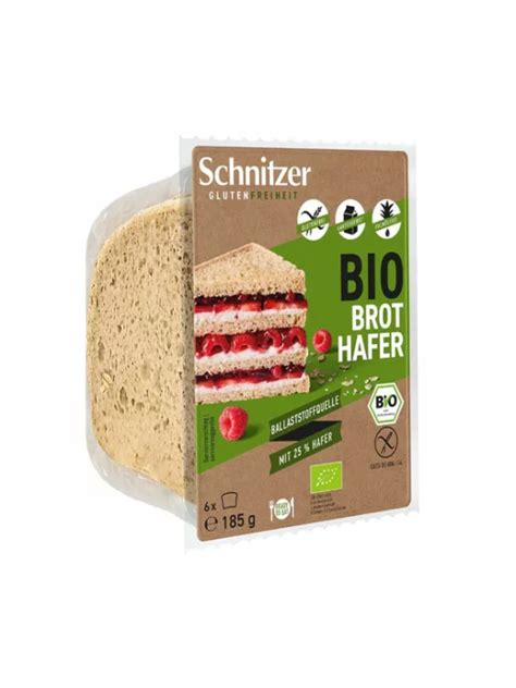 Schnitzer Ovseni Kruh Brez Glutena Ekolo Ki G Tovarna Zdrave Hrane