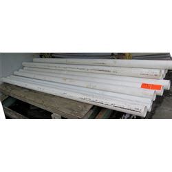 Qty 11 Misc Diameter 10' White JM Eagle 12454 PVC Sewer Pipe ASTM D2729 - Oahu Auctions