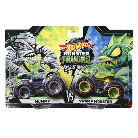 Hot Wheels Monster Trucks Pack 2 Roarin Rumble 1 JOGUIBA